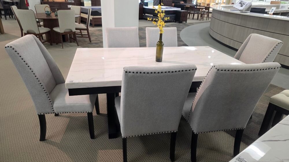 20260917_162916 13 VALENTINE (GENUINE) Marble Tbl/Wing Chairs,Bench20-6P