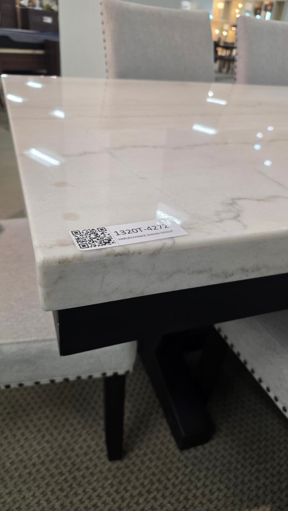 20260917_162921 13 VALENTINE (GENUINE) Marble Tbl/Wing Chairs,Bench20-6P