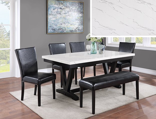 2222WH-6PC TANNER DINING