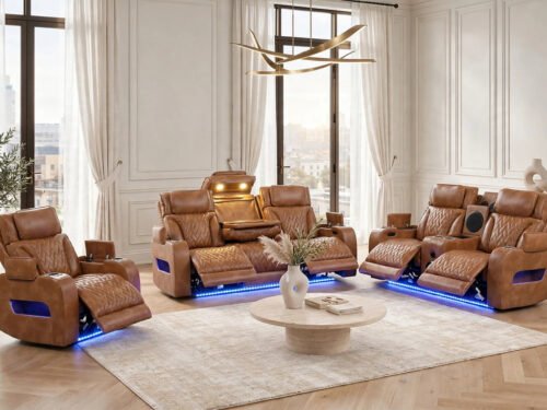 img-0789_orig DUBAI 3PC Brown Power Reclining Set