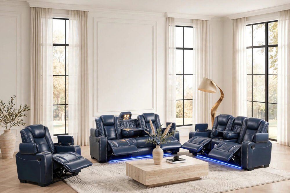 STEFANO4011 3PC Reclining Set